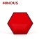 Manufacture-Red-Hexagon-Acrylic-Flower-Display-Stand