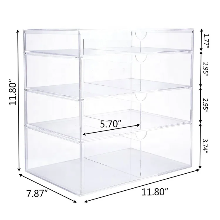 Wholesale-Plastic-Plexiglass-clear-acrylic-cosmetics-storage