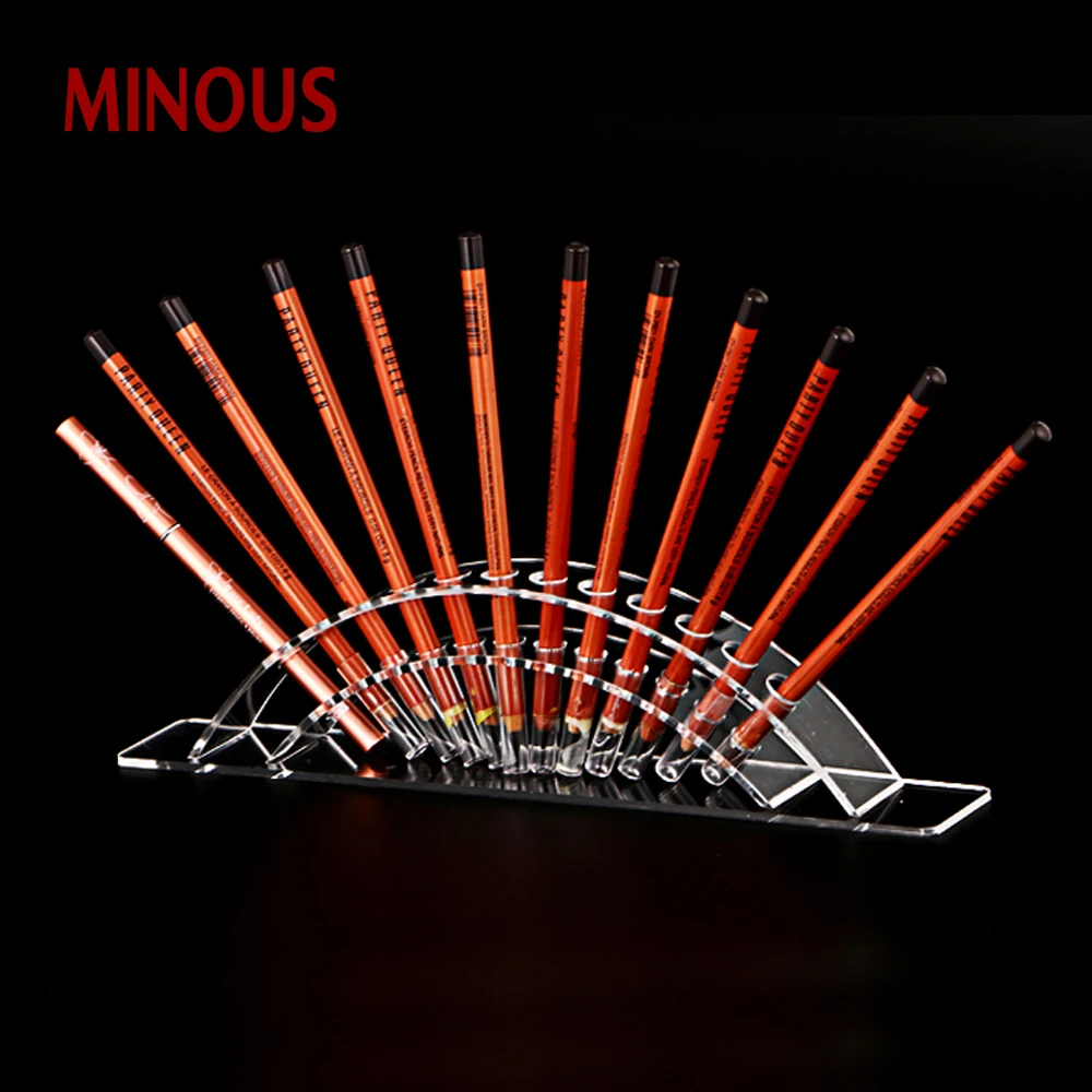  High Quality acrylic eyebrow pencil holder 4