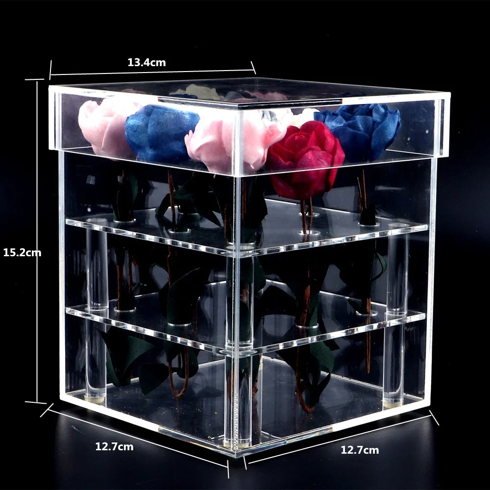 China-Manufacture-Eco-friendly-Square-Clear-Acrylic