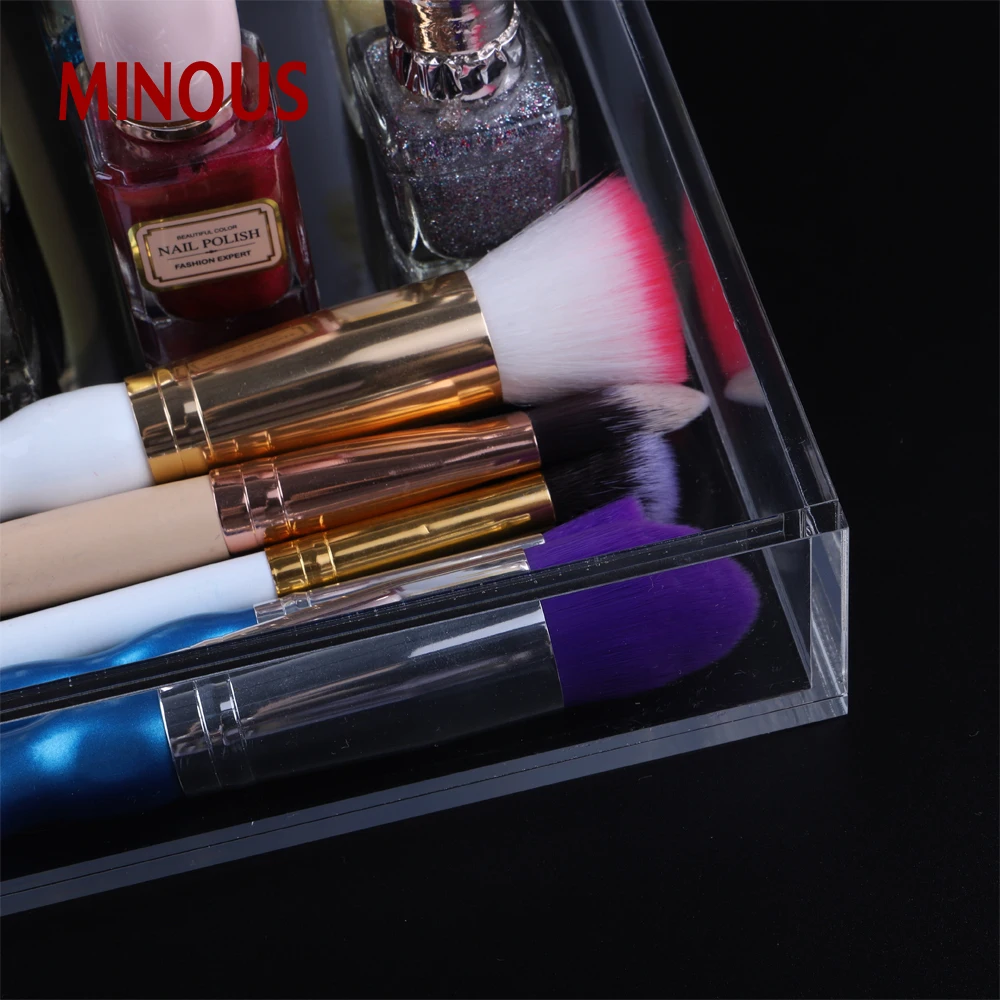 acrylic Cosmetic Organizer Tray XZC-256 Details 6
