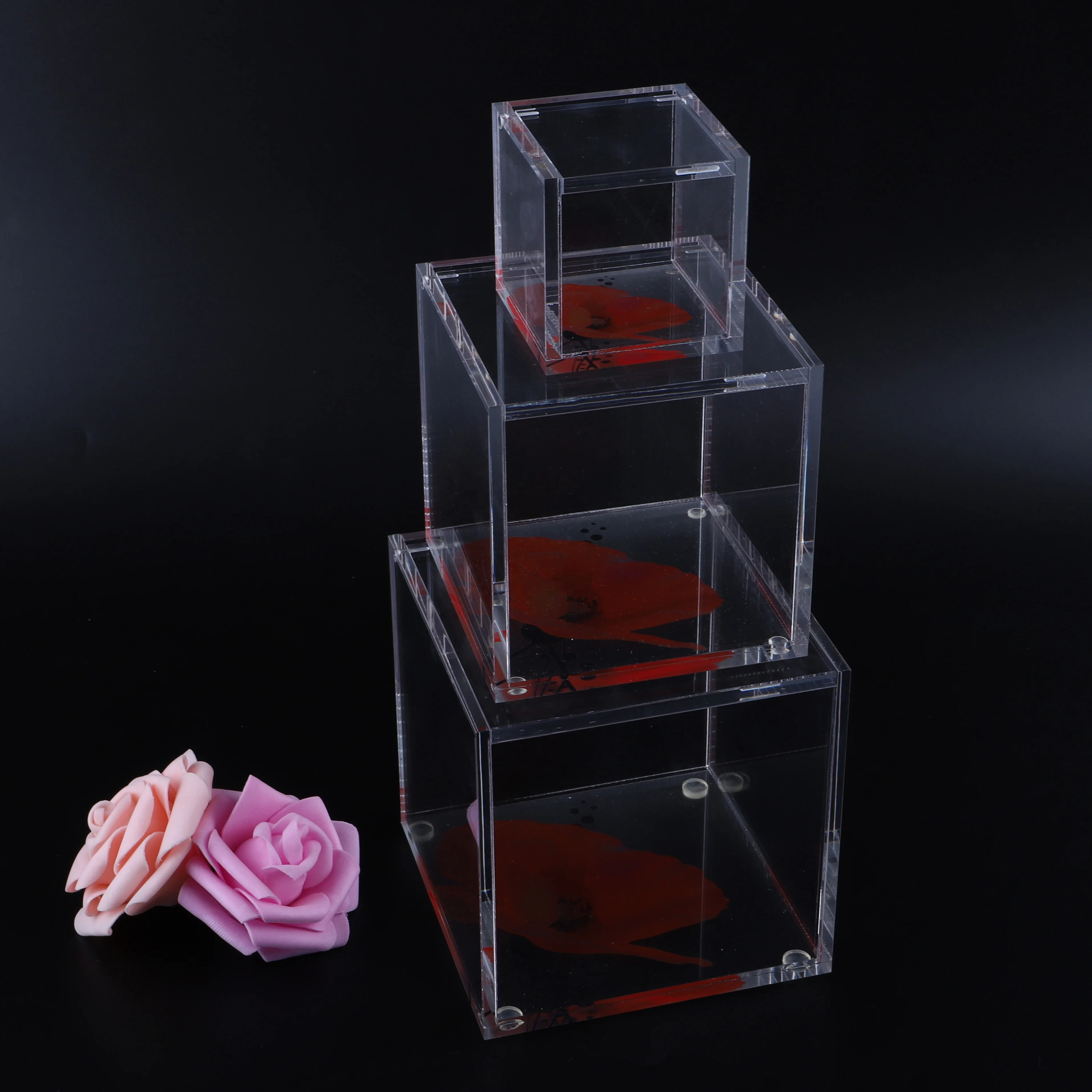multifunction-square-clear-printed-acrylic-storage-box