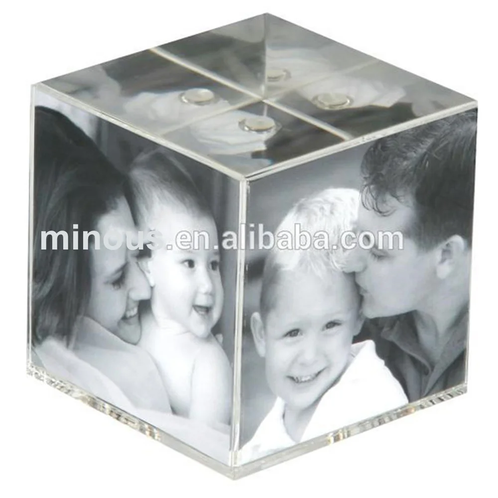  High Quality High quality cube photo frame 8