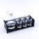 Custom-Square-Black-Acrylic-Wine-Cup-Holder
