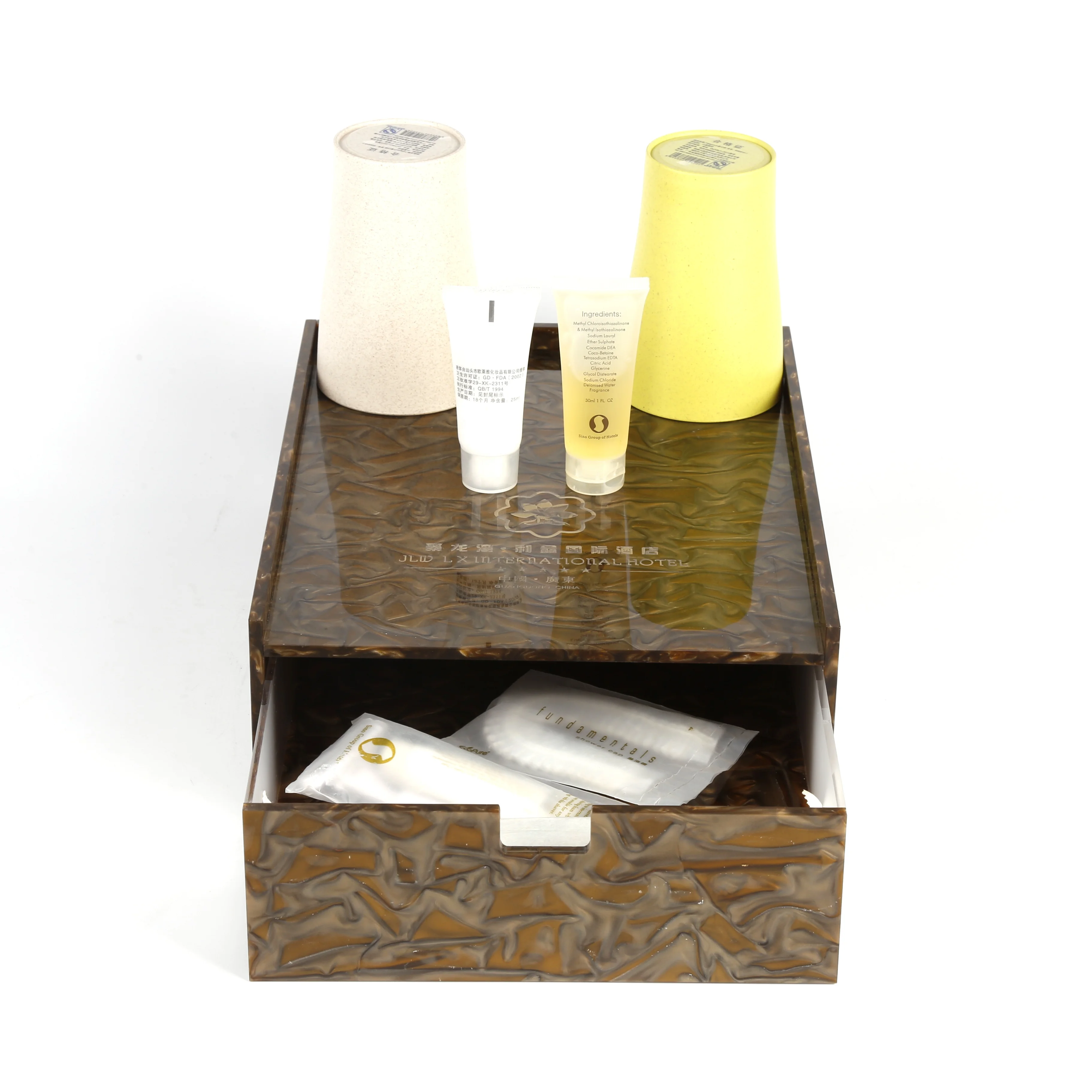 High-End-Acrylic-Hotel-Supplies-Holder-Storage