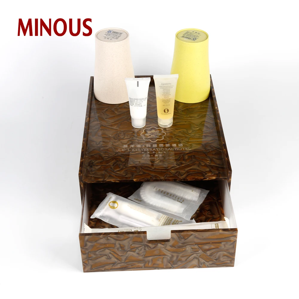 Acrylic Storage Box With Drawer XZC-285 Details 2