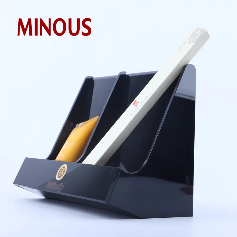 China Manufacture Black Acrylic Hotel Supplies Holder 4
