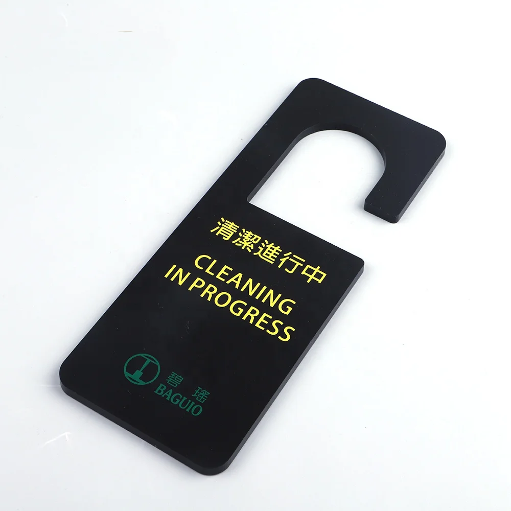High-quality-L-Shape-Black-Acrylic-Door
