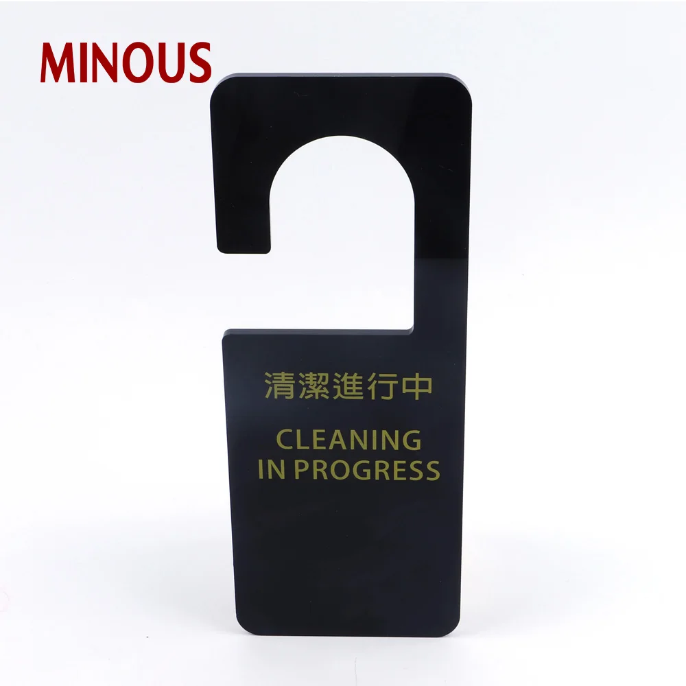  High Quality acrylic hanging door sign board 2
