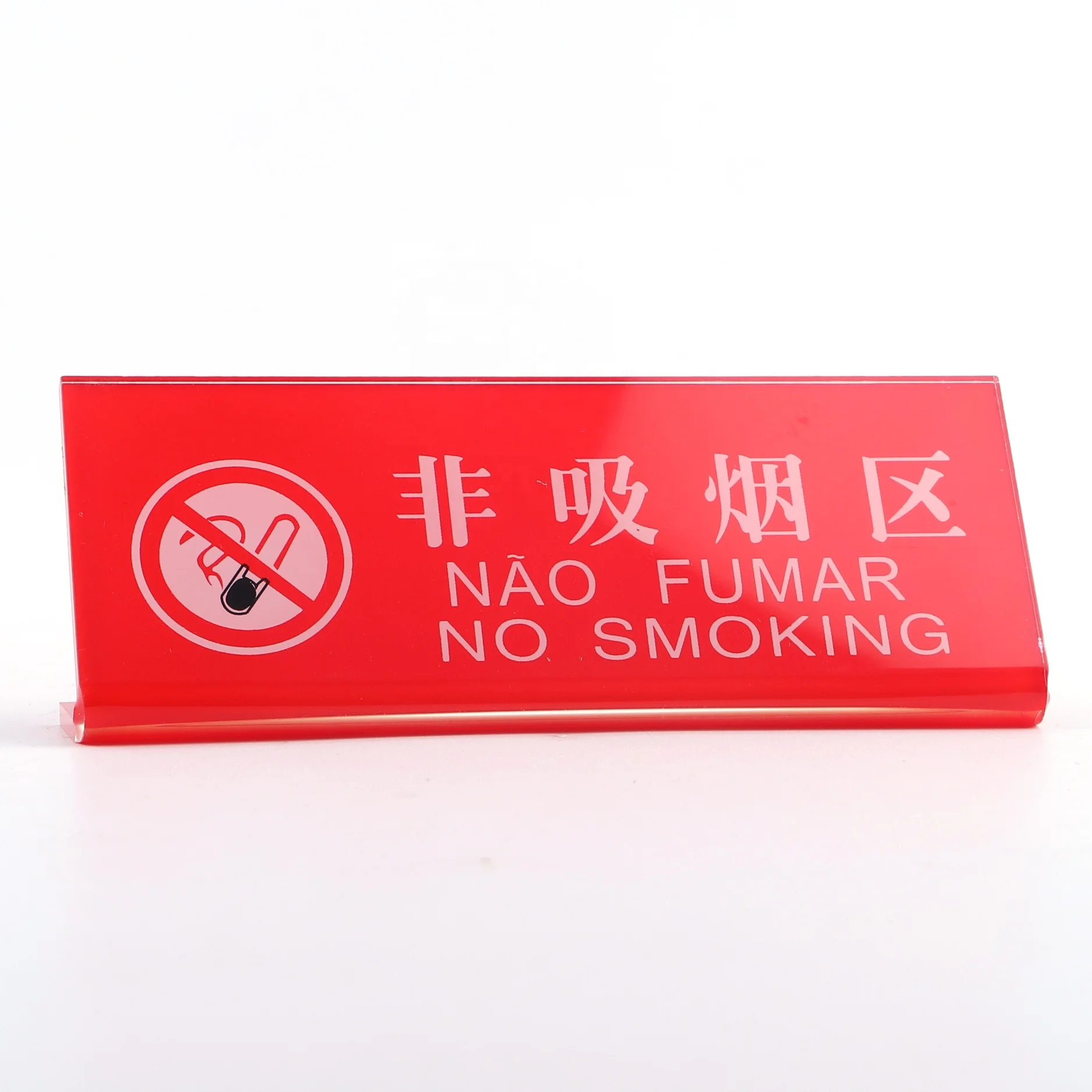 custom-good-sale-L-shape-red-acrylic