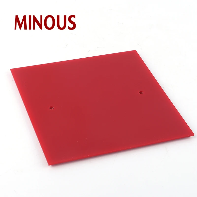  High Quality acrylic warning nameplate sign 4