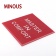 customized-square-red-acrylic-warning-nameplate-sign