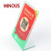 China-manufacture-desktop-L-shape-green-acrylic