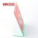 China-manufacture-desktop-L-shape-green-acrylic