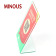 China-manufacture-desktop-L-shape-green-acrylic