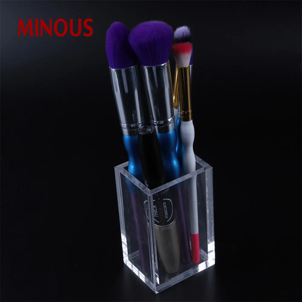  High Quality acrylic cosmetic brush holder 4