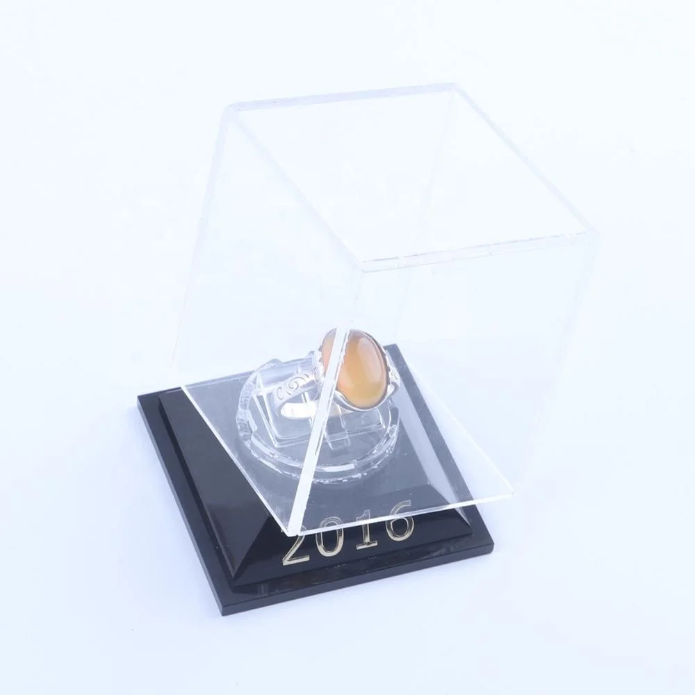 China Professional Small Clear Acrylic Ring Holder For Display