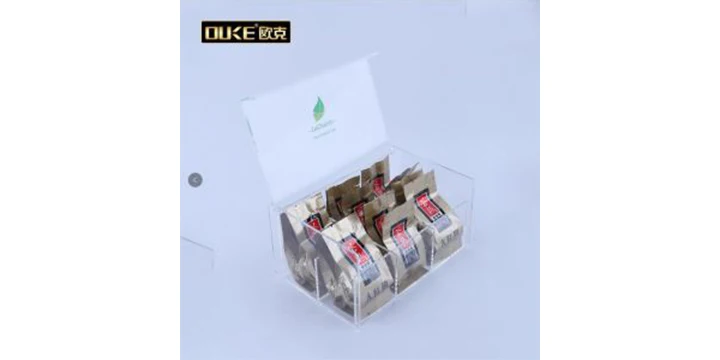 China Factory Supplier Customized Acrylic Tea Or Coffee Boxes