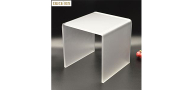 Modern Design Furniture Frosted Acrylic Shower Stool