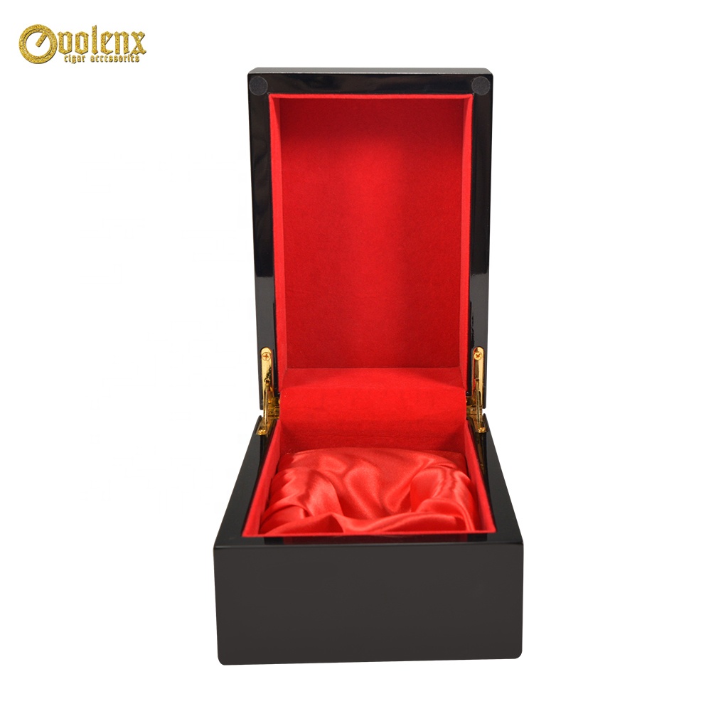 High Glossy Luxury Black Elegant Ramadan Perfume Wood Box