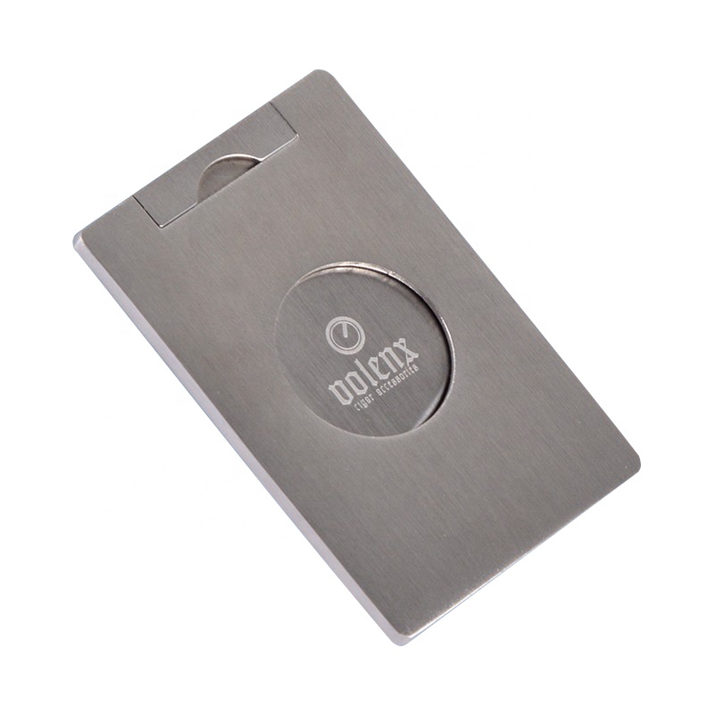 Volenx Custom Silver Stainless Steel Cigar Cutters with Logo