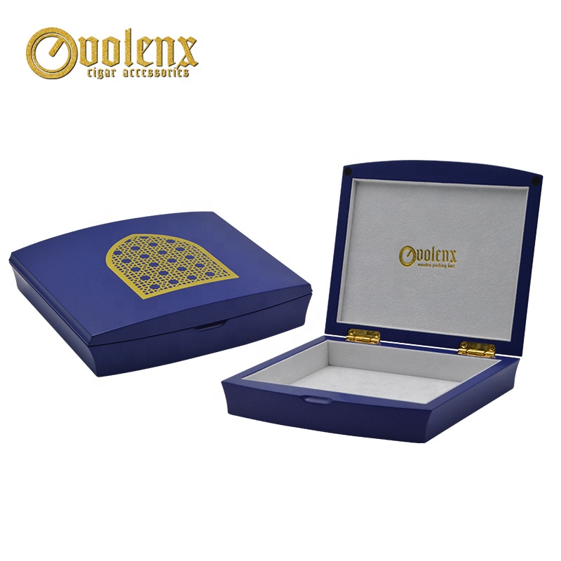 Custom Luxury Arabic Wooden Jewelry Packaging Box with Logo