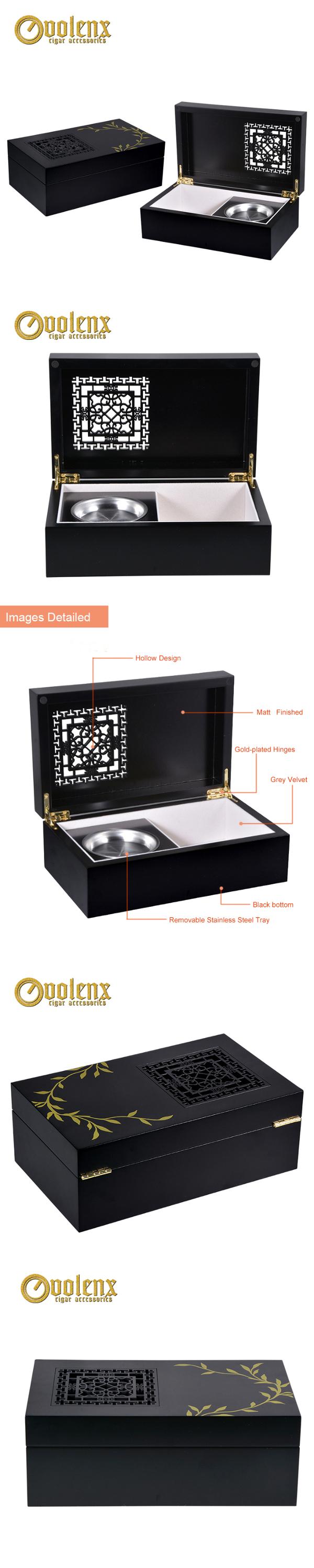 OEM Luxury Packaging Wooden Arabic Perfume Storage Box 4