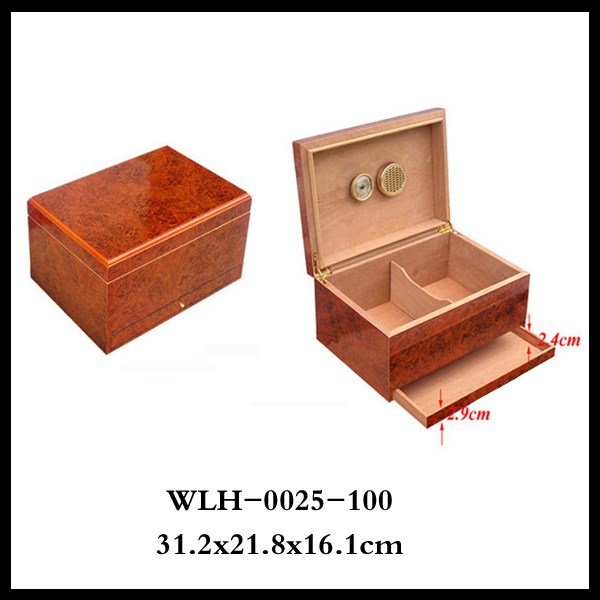 Cigar box humidor WLH-0025-100 Details 3