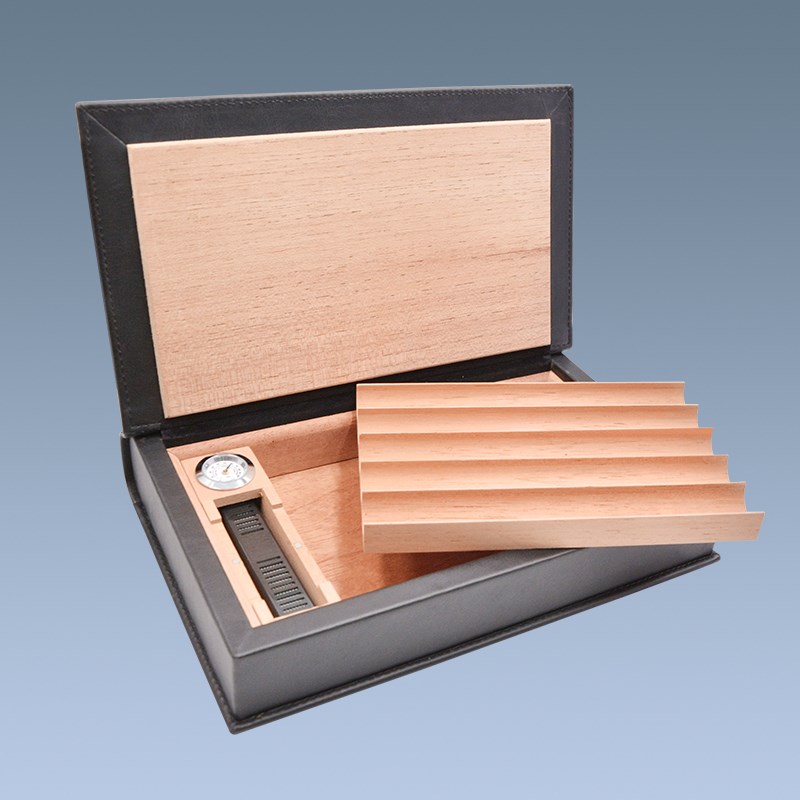 China factory made wooden book shaped cigar box