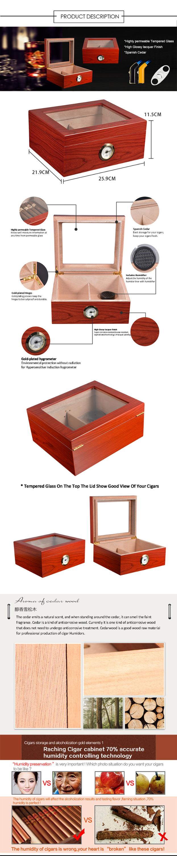 cherry wood cigar box 7