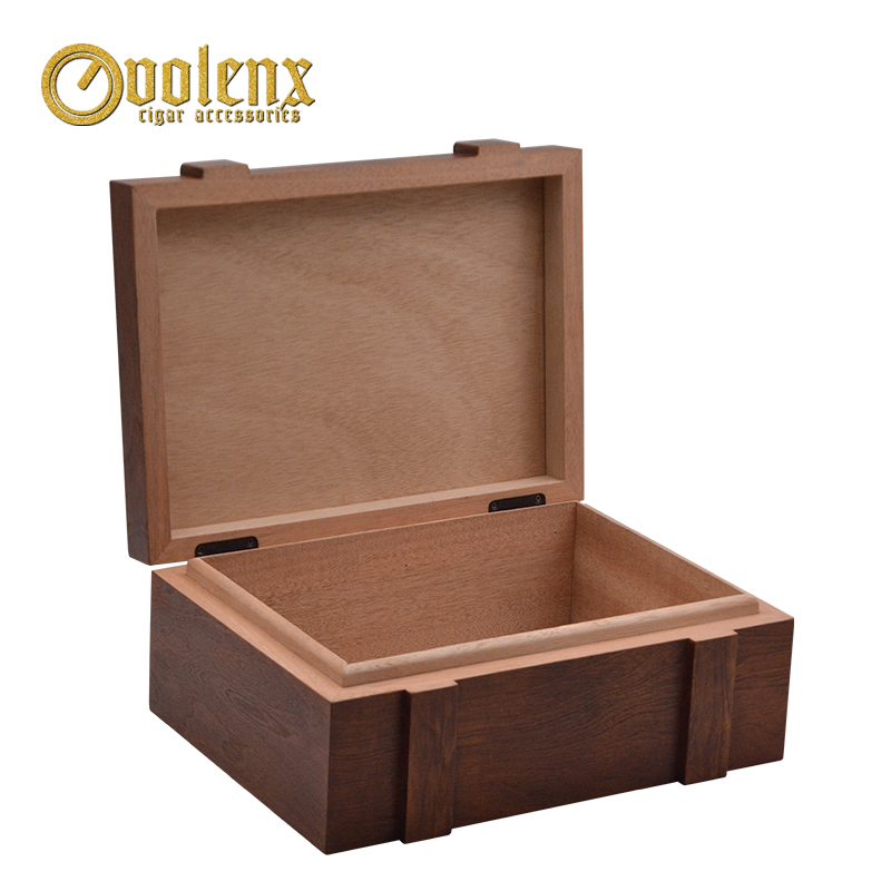 Hot Sale Luxury retro Wooden Cigar Humidor Box