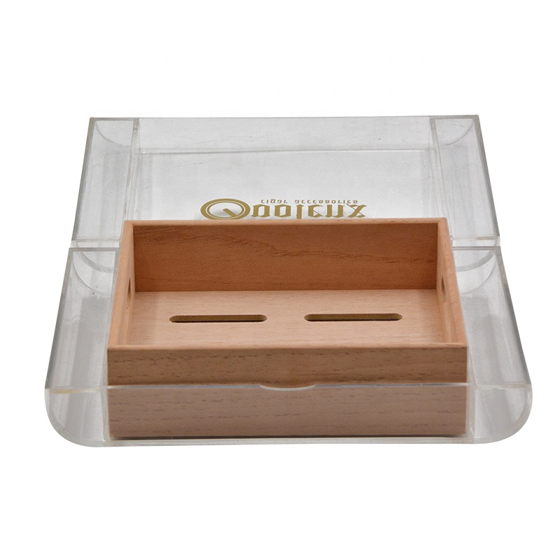 Volenx Acrylic Display Cigar Humidor With Wooden Tray 5
