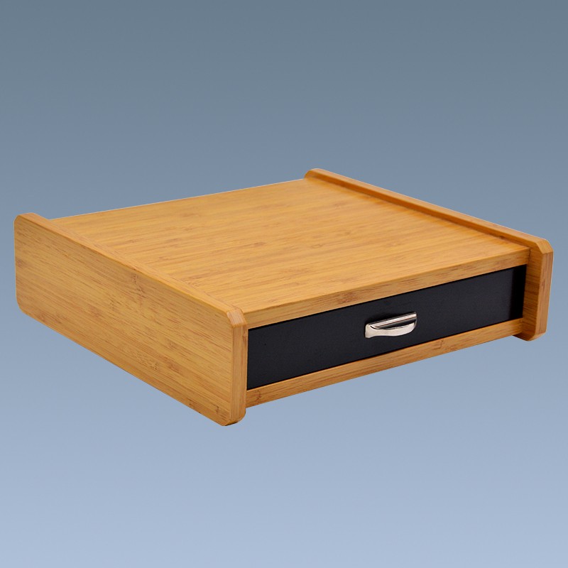 Customized logo and package bamboo wooden spanish cedar cigar humidor box 11