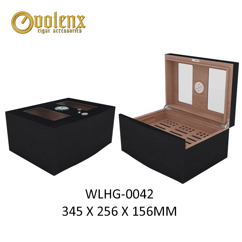 Wholesale Custom Luxury Carbon Fiber Cigar Humidor 15