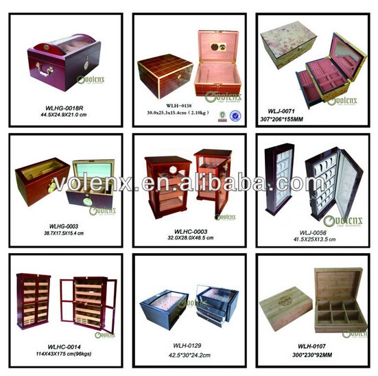 Custom wooden cigar box WLH-0396 Details 21