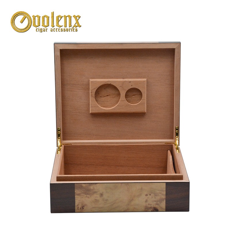 Luxury 25 CT wholesale wooden cigar humidor custom wooden cigar box 13