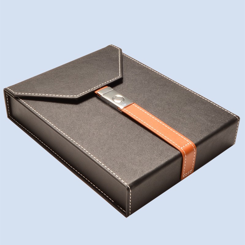 Wholesale Leather Wooden Travel Cigar Packaging Box 5