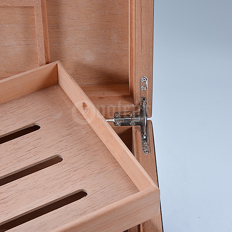 Luxury Glossy Wooden Cigar Humidor Cabinet Cigar Box 9