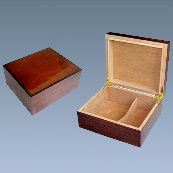 Wooden Material Empty Custom Tobacco Walnut Humidor Cuban Cigar Boxes 3