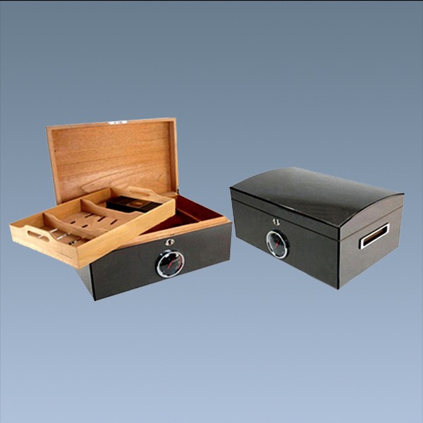 Pyramid Cigar Humidor  WLH-0075  Spanish Cedar Cigar Box Details 3