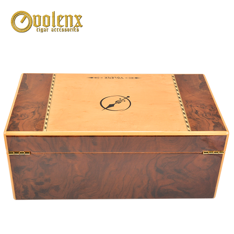 Customized luxury large wooden cabinet cigar humidor 11