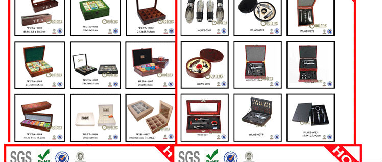 Spanish Cedar cigar boxes WLHG-0038-1 Details 27