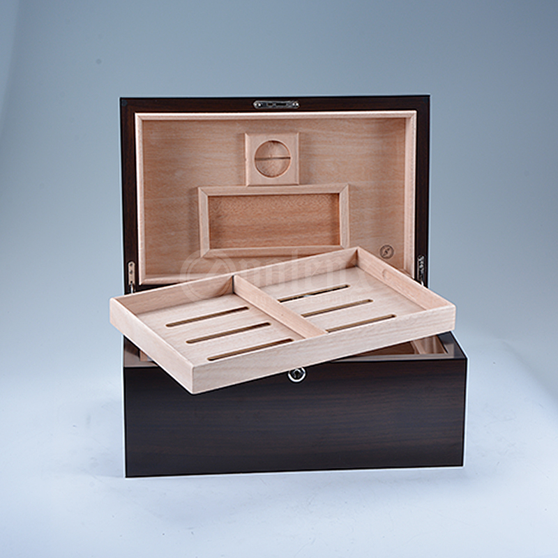 High quality wholesale wood humidor cabinet cigar box 7