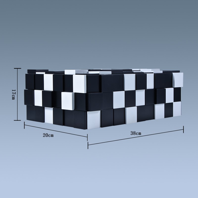 Rubik's cube new design luxury wooden cigar box 3