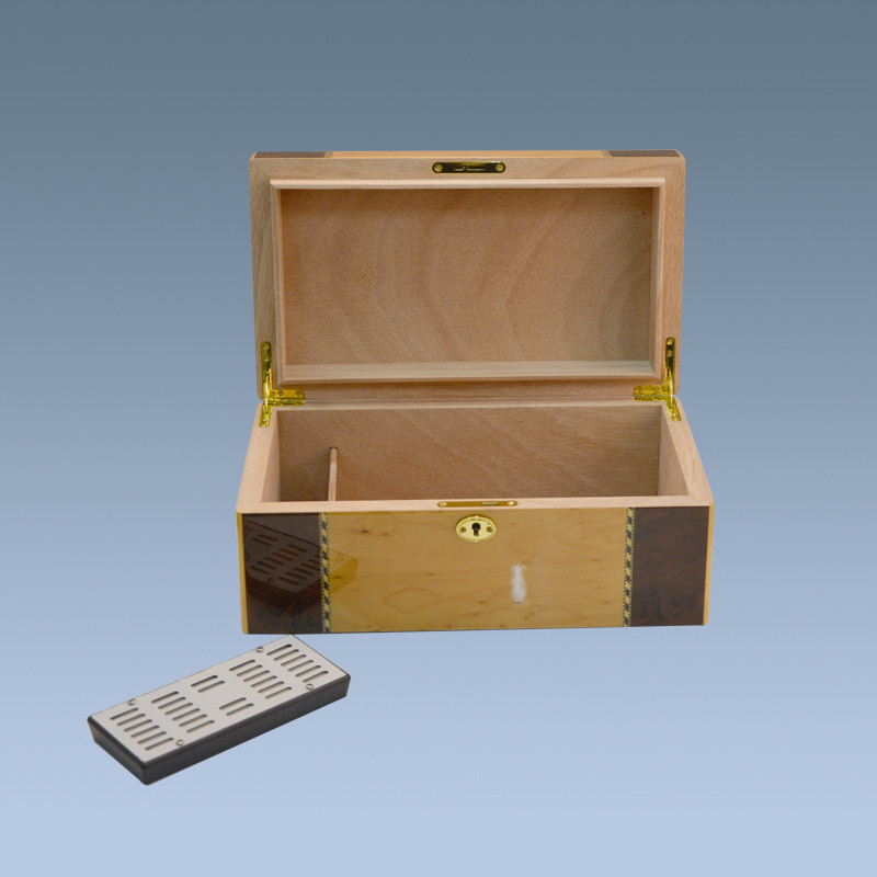 Wooden Savoy Bass Wood Packing Box Humidor 50 Cigar Humidor