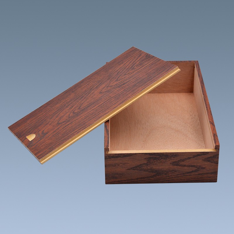 Wholesale Natural Wooden Empty Cigar Packaging Box For Sale