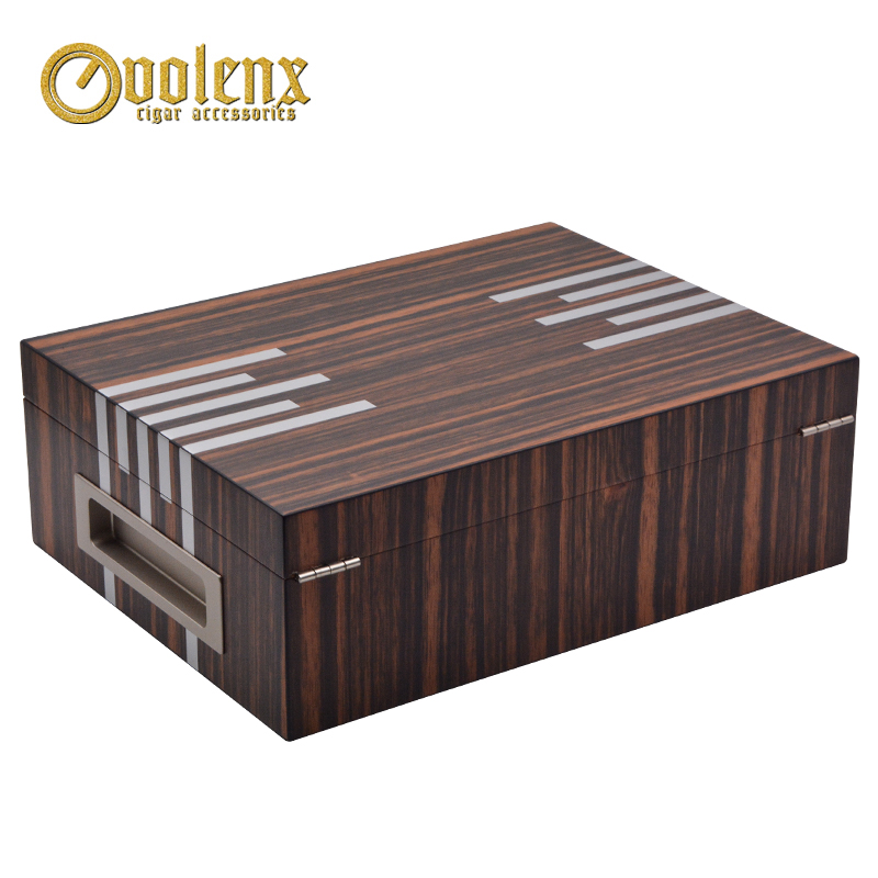  High Quality luxury wooden Cigar Humidor 7