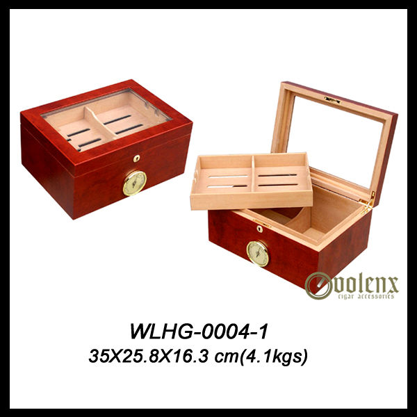 Volenx Wooden Cigar Box/Travel Cigar Humidor Box from Shenzhen