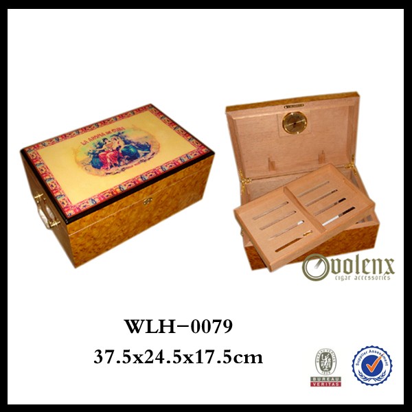 High Quality Display Cigar Humidor Box 8
