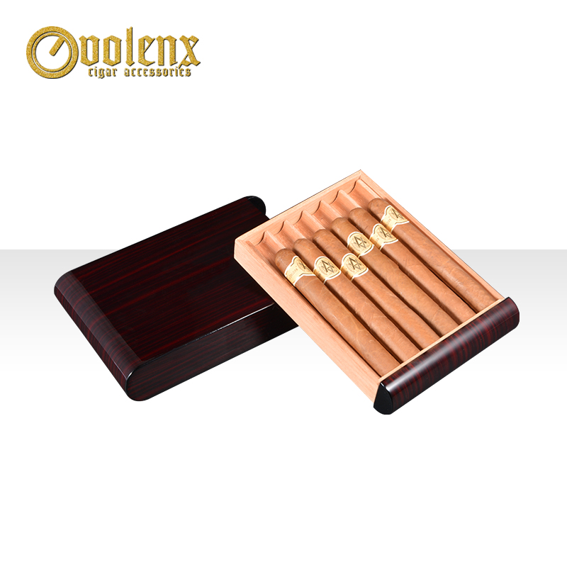 wooden drawer cigar humidor box WLH-0243-1 Details 3